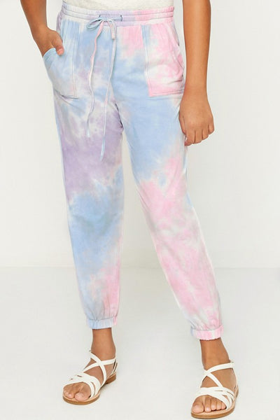 US MISS Tie-Dye Girls' Jogger